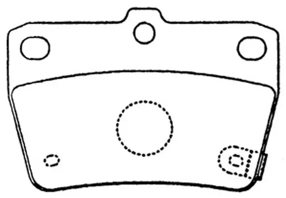 Kit de plaquettes de frein, frein à disque FIT FP1051