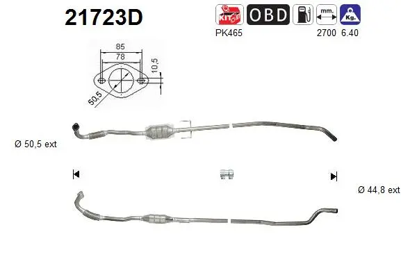 Catalyseur AS 21723D