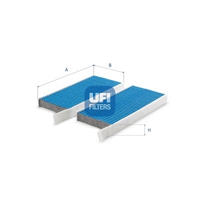 Filtre, air de l'habitacle UFI 34.173.00