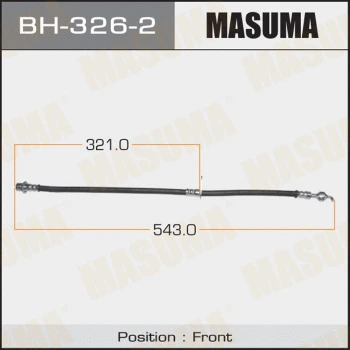 Flexible de frein MASUMA BH-326-2