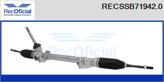 Crémaillère de direction RECOFICIAL RECSSB71942.0