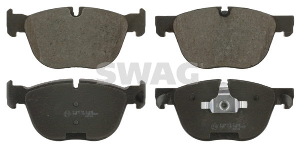 Kit de plaquettes de frein, frein à disque SWAG 20 91 6729
