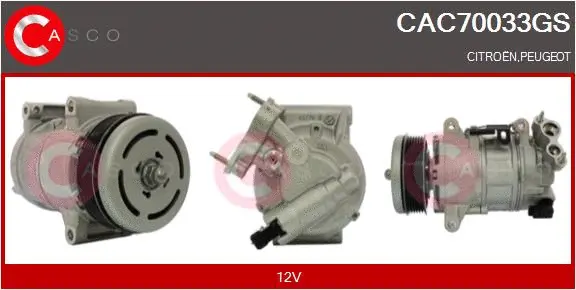 Compresseur, climatisation CASCO CAC70033GS