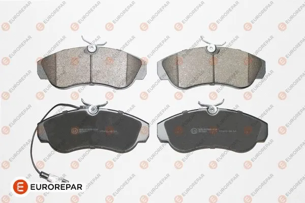 Kit de plaquettes de frein, frein à disque EUROREPAR 1681166180