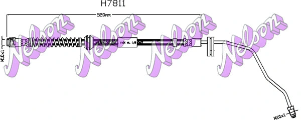Flexible de frein KAWE H7811
