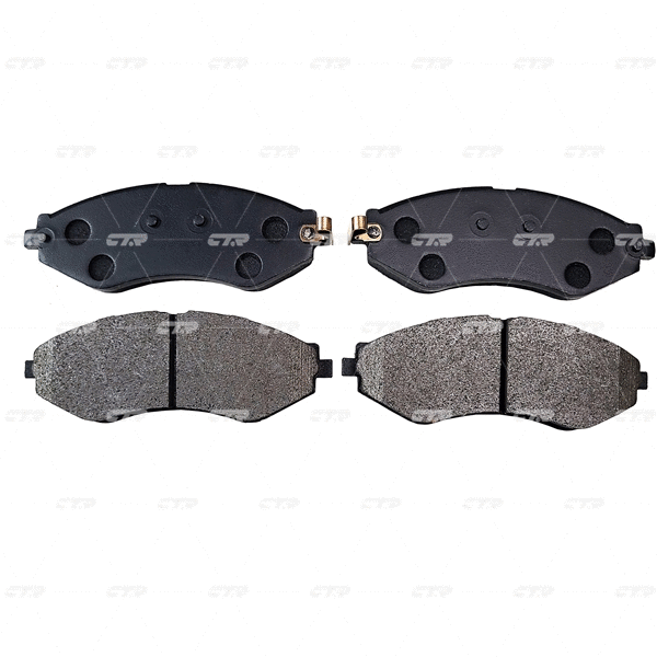 Kit de plaquettes de frein, frein à disque CTR GK0440