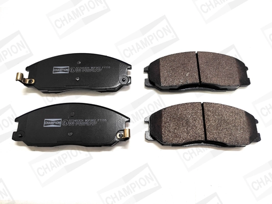 Kit de plaquettes de frein, frein à disque CHAMPION 572453CH