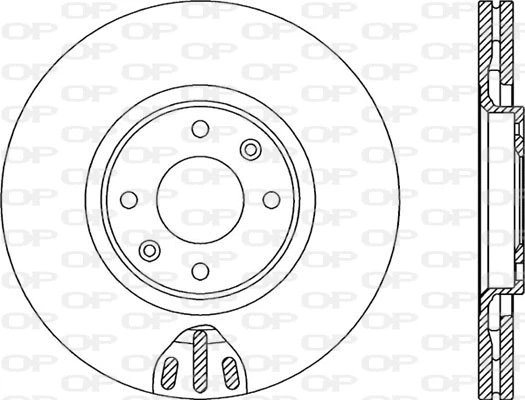 Disque de frein OPEN PARTS BDR2068.20