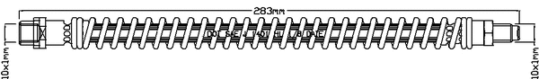 Flexible de frein JURATEK JBH1141