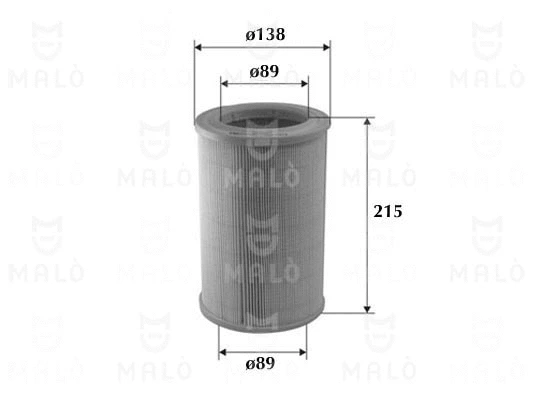 Filtre à air AKRON-MALÒ 1500372