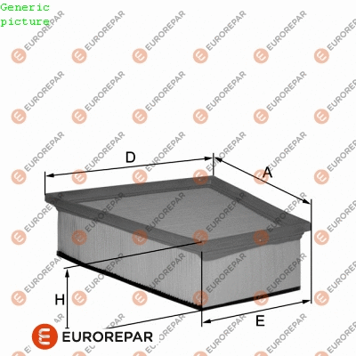 Filtre à air EUROREPAR 1680353880