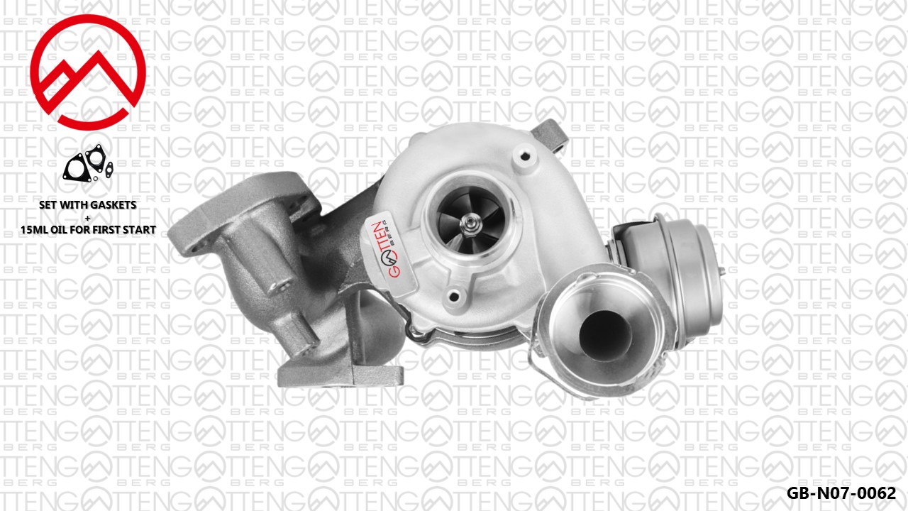 Turbocompresseur, suralimentation OES PARTS GB-N07-0062