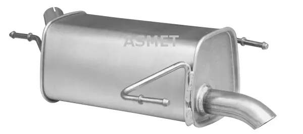 Silencieux arrière ASMET 05.171
