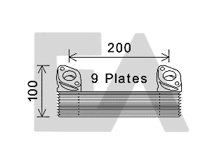 Radiateur d'huile EACLIMA 37G47003