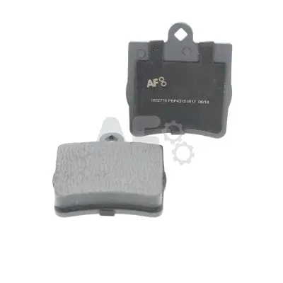 Kit de plaquettes de frein, frein à disque AUTOMOTOR France PBP4310