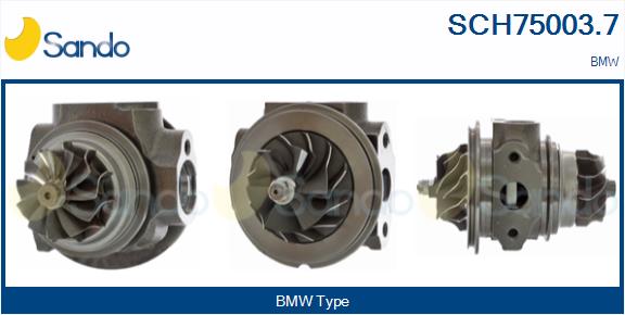 Groupe carter, turbocompresseur SANDO SCH75003.7