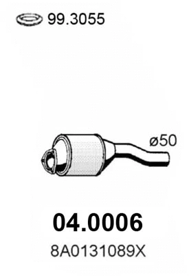 Catalyseur ASSO 04.0006