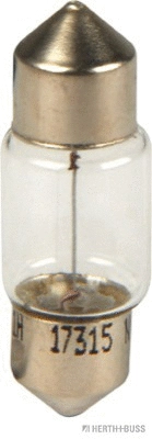 Ampoule, feu éclaireur de plaque HERTH+BUSS ELPARTS 89901153