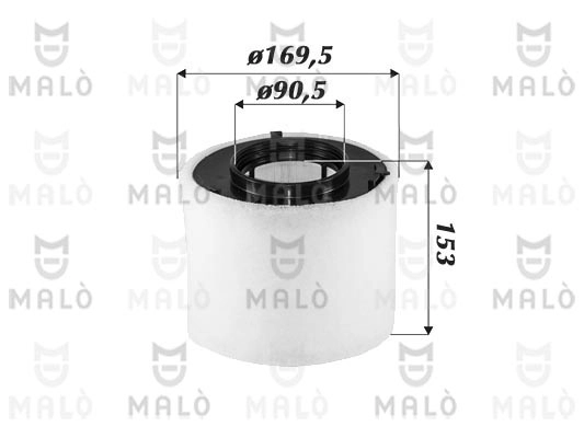 Filtre à air AKRON-MALÒ 1500698