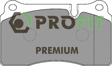 Kit de plaquettes de frein, frein à disque PROFIT 5005-1996