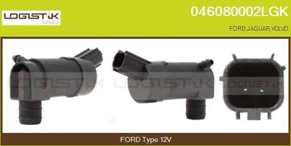 Pompe d'eau de nettoyage, nettoyage des vitres LGK 046080002LGK
