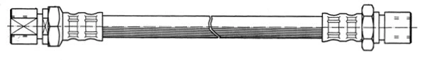 Flexible de frein CEF 510170