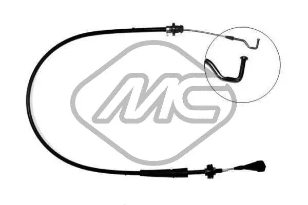 Câble d'accélération Metalcaucho 80299