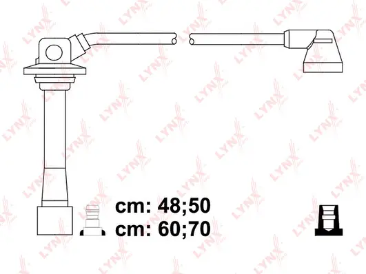 Kit de câbles d'allumage LYNXAUTO SPC5123