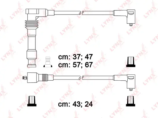 Kit de câbles d'allumage LYNXAUTO SPC5912