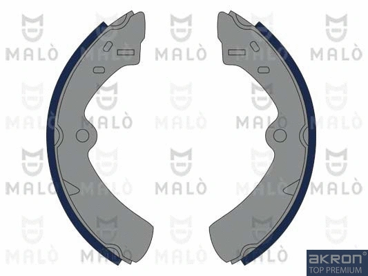 Jeu de mâchoires de frein AKRON-MALÒ 1390328