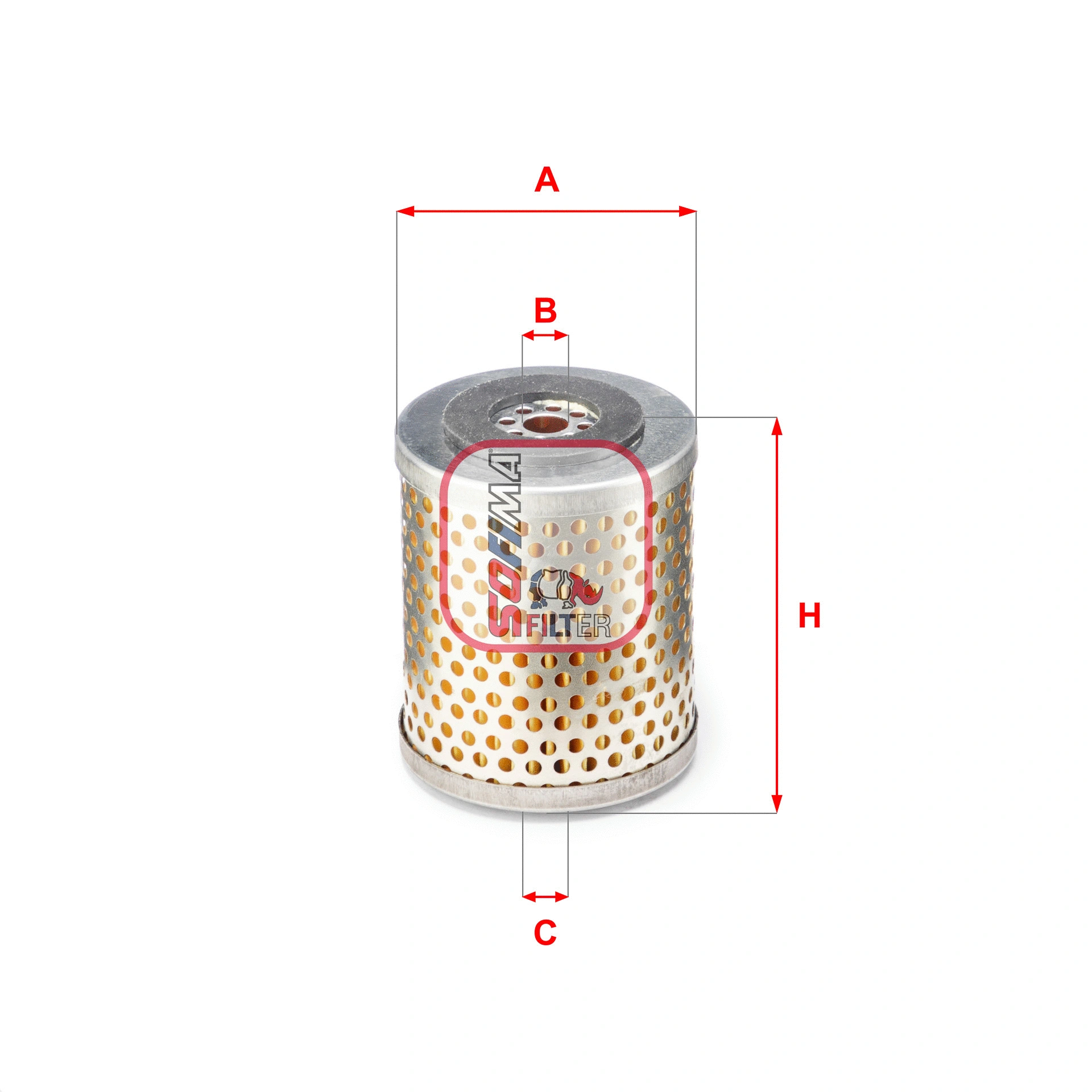 Filtre à carburant SOFIMA S 6663 N