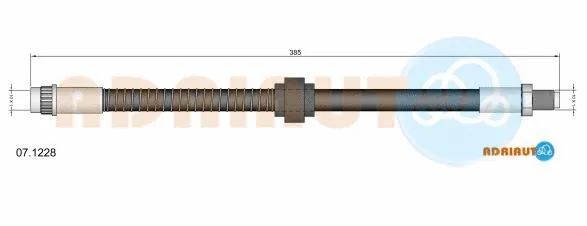 Flexible de frein ADRIAUTO 07.1228