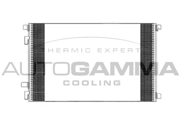 Condenseur, climatisation AUTOGAMMA 103207