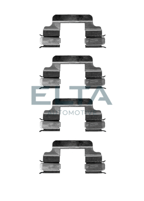 Kit d'accessoires, plaquette de frein à disque ELTA AUTOMOTIVE EA8605