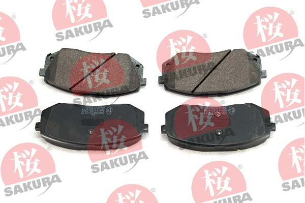 Kit de plaquettes de frein, frein à disque SAKURA 600-03-8862