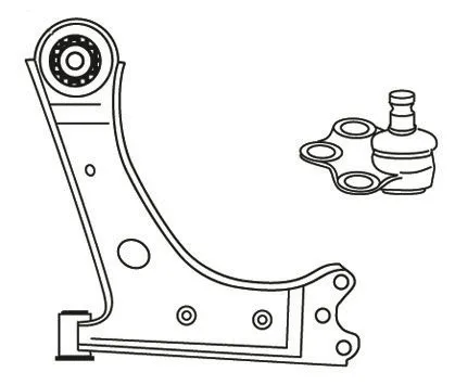 Bras de liaison, suspension de roue FRAP F3685