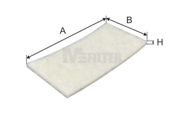 Filtre, air de l'habitacle MFILTER K 9229