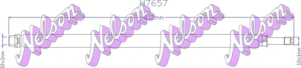 Flexible de frein KAWE H7657