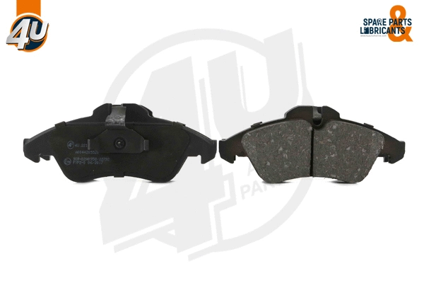 Kit de plaquettes de frein, frein à disque 4U Autoparts 22128MR
