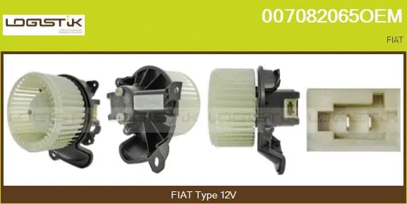 Pulseur d'air habitacle LGK 007082065OEM