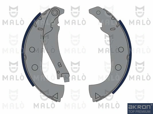 Jeu de mâchoires de frein AKRON-MALÒ 1390078