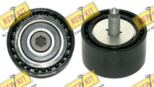 Poulie renvoi/transmission, courroie crantée REPKIT RKT3869