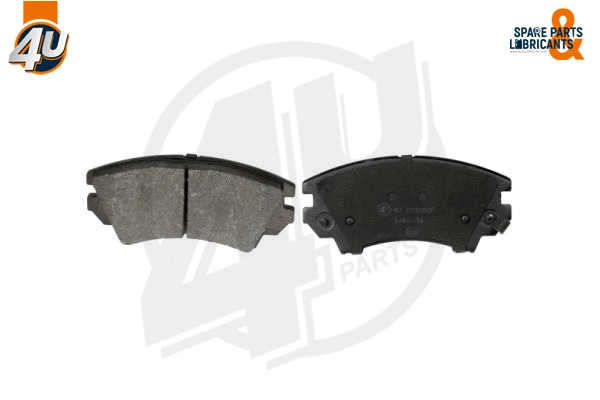 Kit de plaquettes de frein, frein à disque 4U Autoparts 22318OP