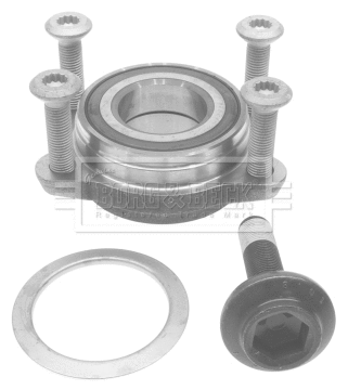 Kit de roulements de roue BORG & BECK BWK1250