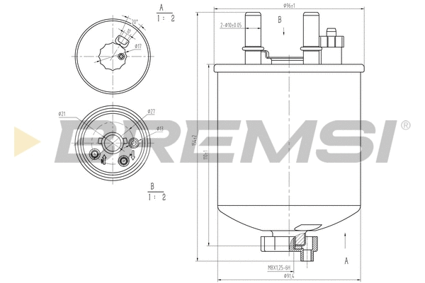 Filtre à carburant BREMSI FE0784