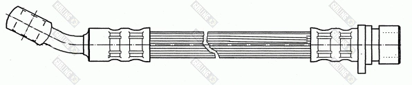 Flexible de frein GIRLING 9004321