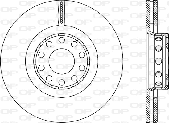 Disque de frein OPEN PARTS BDR2206.20
