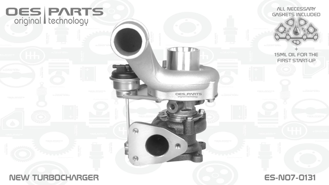 Turbocompresseur, suralimentation OES PARTS ES-N07-0131