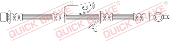 Flexible de frein QUICK BRAKE 50.727