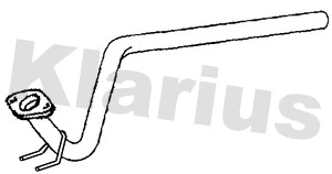 Tuyau d'échappement KLARIUS 142974